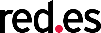 Logotipo de red.es, entidad pública que promueve la transformación digital y el desarrollo de la economía digital en España.